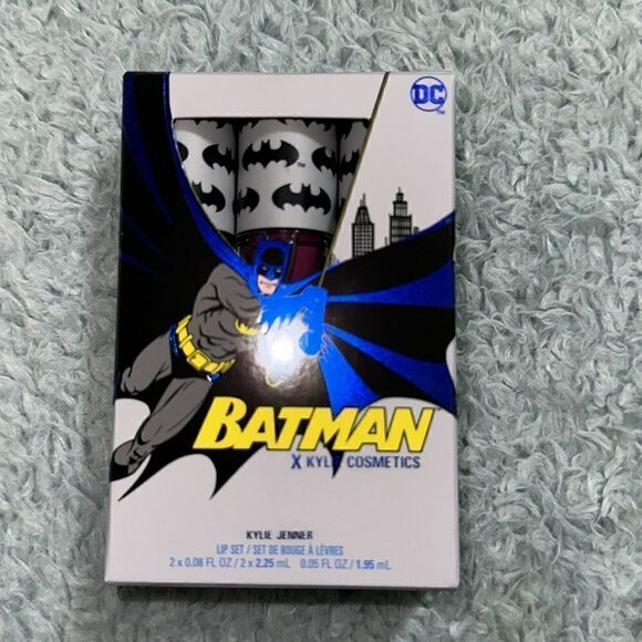 Kylie Cosmetics Makeup Limited Edition Kylie Batman Lipgloss Set - Picture 5 of 6